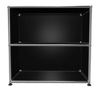 USM Haller Étagère Ouverte H 75 cm Noir graphite - FAST DELIVERY - USM REGAL OFFEN 74 FD