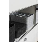 USM Haller Inos Box très 22,3 x 32,23 x 19 cm / Gris clair - USM DE_QS_B3 71