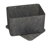 USM Haller Inos Box très 45,3 x 32,23 x 19 cm / Gris foncé - USM DE_QS_B4 70