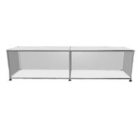 USM Haller Lowboard L 150 cm ouvert Blanc pur - FAST DELIVERY - USM LOWBOARD 150 OFFEN FD