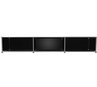 USM Haller Lowboard L 225 cm Ouvert Noir Graphite - FAST DELIVERY - USM LOWBOARD 225 OFFE FD SCH