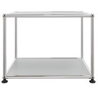 USM Haller meubles latéraux ouverts étroit Gris clair - USM_DE_QS_M21_29