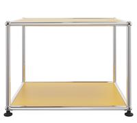 USM Haller meubles latéraux ouverts étroit Jaune d'or - USM_DE_QS_M21_25