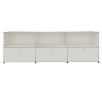 USM Haller Sideboard 3 Open / 3 Flaps Blanc pur - FAST DELIVERY - USM REGAL 3 OFFEN 3 KLAPPEN FD
