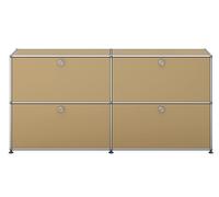 USM Haller Sideboard E2 buffet avec 4 portes pliantes - beige - USM DE_QS_E2 31