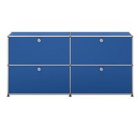 USM Haller Sideboard E2 buffet avec 4 portes pliantes - enzianblau - USM DE_QS_E2 27