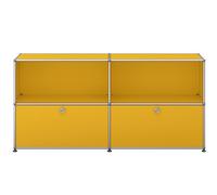 USM Haller Sideboard mit 2 Klappen - QUICK SHIP-goldgelb - USM DE_QS_C2 25