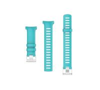 UsmAsk Bracelet à boucle Interchangeable en acier et Silicone, souple et réglable, avec longue sangle, adapté for Suunto D6 Dive / D6i NOVO/ZULU (Color : Blue)