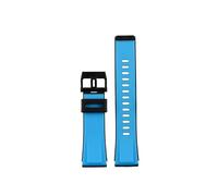 UsmAsk Bracelet en Caoutchouc for Casio G-Shock octogonal GA 2000 GA-2000-1A2 PRG-600, étanche, en Silicone, Sport, for Hommes (Color : Sky Blue, Size : 24mm)