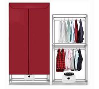UsmAsk Sèche-Linge électrique, 1200 W, séchoir à Linge électrique, Armoire de séchage à air Chaud pour Linge Humide, économe en énergie, pour Le Salon de Camping, Purification des ions négatifs