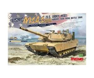 Usmc M1a1 Aim/u.s.army M1a1 Abrams Tusk Main Battle Tank- 1:35e - Meng-model G