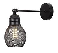 USMCPQVXN Applique Murale Industrielle Rétro En Fer Noir, Éclairage Rond, Applique Murale Industrielle, Projecteur D'Intérieur, Pour Bar, Lustre, Bar, Salle À Manger, Café