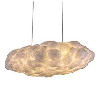 USMCPQVXN Luminaires Suspendus Modernes Et Créatifs À Led de Luxe, Lampes Suspendues Au Plafond E27, Abat-Jour Créatifs En Coton, Lustres En Nuage, Chambres D'Enfants, Salon, Chambres À Coucher, Décor
