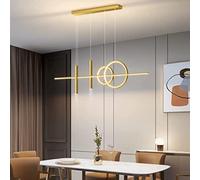 USMCPQVXN Plafonnier Led À Intensité Variable, Design Moderne, Éclairage D'Intérieur, Luminaire de Plafond, Idéal Pour Une Salle À Manger, Une Cuisine, Un Salon Ou Une Chambre À Coucher, Avec Télécomm