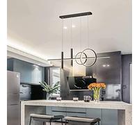 USMCPQVXN Plafonnier Led À Intensité Variable, Design Moderne, Éclairage D'Intérieur, Luminaire de Plafond, Idéal Pour Une Salle À Manger, Une Cuisine, Un Salon Ou Une Chambre À Coucher, Avec Télécomm