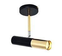 USMCPQVXN Plafonnier Led Vintage Sur Rail Couleur Champagne Doré Avec Têtes Rotatives Et Ampoules Led Gu10, Luminaire Encastré Pour Salon, Salle À Manger, Couloir, Bar