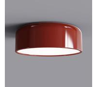 USMCPQVXN Plafonnier Rond À Led Encastré 13,8 Pouces, Luminaire de Couloir, 36 W 6000 K, Plafonniers À Proximité, Lampes Suspendues Circulaires Pour Entrée, Chambre À Coucher, Cuisine/Rouge