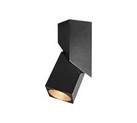 USMCPQVXN Spot de Plafond À Led 15 W, Projecteurs D'Accentuation Montés En Surface, Lampe Murale Réglable, Plafonnier D'Intérieur, Lampes Murales Pivotantes En Alumipour La Maison Commerciale/Noir4000
