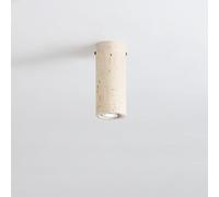 USMCPQVXN Spot de Plafond En Pierre Naturelle, Plafonnier Cylindrique Encastré, Mini Plafonnier Moderne, Luminaire de Couloir E27, Projecteurs Directionnels Pour Salon, Chambre À Coucher/16 Cm