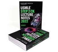 USMLE Step 2 CK Lecture Notes 2022 5book set by Kaplan Medical Kaplan Medical (Auteur)