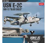 Usn E-2C Vaw-113 Black Eagles 1:144 Kit De Modèle En Plastique Academy