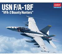 USN F / a-18f VFA-2 Bounty Hunters Fighter 1:72 Plastique Model Kit Academy