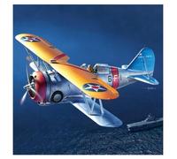 Usn F3F-2 Vf-6 Fighting Six 1:48 Kit De Modèle En Plastique ACADEMY