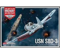 USN SBD-3 Bataille De Midway 1:48 Kit De Modèle En Plastique ACADEMY