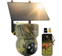 usogood 4G LTE Caméra de chasse solaire,vision nocturne ,détection de mouvement étanches IP65 avec carte mémoire 32 Go et carte SIM G