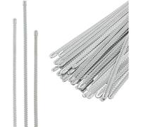 USOHJZ 100Pcs Spiral Metal Corset Boning Steel Stainless Stays for Corsets Costumes