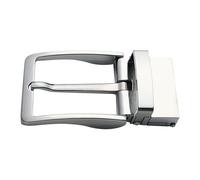 USOHJZ Boucle de ceinture à broche unique en métal, 10 pièces, avec boucle rotative, Style Business décontracté