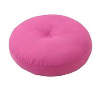 USOHJZ Coussin de Sol 40 cm, Coussin siège en Coton Doux, Rembourrage épais for canapé, Balcon, Dos, Protection des Hanches, Circulaire, la Maison, Le Bureau, Voiture pour Chambre(Rose Red)