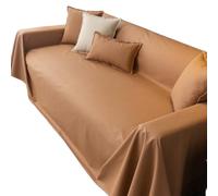 USOHJZ Couverture canapé-canapé imperméable Couverture canapale Multipurpose Couverture de Meubles Tissu Anti-Rayures DÉCOR DE Salon Home(Khaki,200x150cm)
