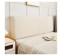 USOHJZ Housse de tête lit matelassée Douce et Lisse, épaisse élastique, Couleur Unie, Housse Protection complète pour Têtes(Beige,for Board170-190cm)