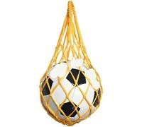 USOHJZ Lot de 10 Sacs Rangement for Ballons Football et Volley-Ball en Filet avec Cordon Serrage. Sacs d'entraînement for Jeunes footballeurs Nylon résistant. Accessoires(Yellow)