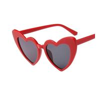 USOHJZ Lot de 20 lunettes soleil en forme cœur à grande monture effet amour, style rétro for femme(Color 4)