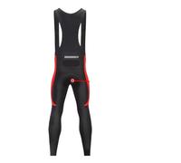 USOHJZ Pantalon de Cyclisme en Polaire Thermique d'hiver, Collants de Cyclisme avec Fermeture éclair, rembourré en Gel, Pantalons Longs for équipe de vélo de Montagne