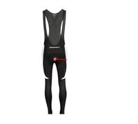 USOHJZ Pantalon de Cyclisme en Polaire Thermique d'hiver, Collants de Cyclisme avec Fermeture éclair, rembourré en Gel, Pantalons Longs for équipe de vélo de Montagne