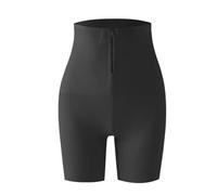 USOHJZ Shorts Sculptants Culotte Gainante Taille Haute for Femme, Effet Gainant, avec Fermeture éclair et Crochets, Effet Gainant ...(Black,L)
