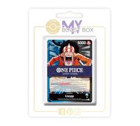 Usopp 042 Leader & Toutes Les Cartes C/UC/R Noires - Myboost X One Piece 10 - Sang Royal - Coffret de 18 Cartes One Piece Françaises