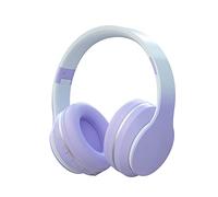 Usoun Casque Bluetooth sans Fil,Casque Enfant Bluetooth,Casque Audio sans Fil pour Enfants avec Micro,Hi-FI Stereo,Micro SD/TF,Casque Filles Audio pour Garçons Filles Enfants Smartphone,Tablet(violet)