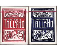 USPCC Cartouche Tally-Ho Circle (6 Rouges/6 Bleus)