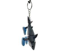 Usper 3D Tung Tung Tung Tung Sahur Figur, Italian Brainrot BRR BRR Patapim, Tralalero Tralala Figur Shark in Sneakers Viral AI Brainrot Animals Collectible Figurines (E)