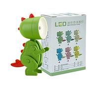 Usper Mini lampe de bureau LED mignon petit support de téléphone, chien, dinosaure, cerf, lapin, veilleuse réglable, table de lecture portable, lampe de chevet pliable pour enfants et étudiants