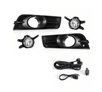 USQBUZHHK Feu antibrouillard avant de voiture Cadre Couverture Phare Antibrouillard LED Pour Chevrolet Pour Cruze 2009-2014(Halogène)