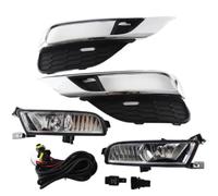 USQBUZHHK Feu antibrouillard avant de voiture Ensemble Pare-chocs Avant Phare Antibrouillard Pour CRV 2015 2016(US Edition)