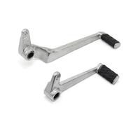 USQBUZHHK Levier de changement de vitesse pour moto Levier De Vitesse Frein Arrière Pied Pédale Droite Pour DUCATI Pour Monster 696 796 1100/S Accessoires Moto Embrayage Tige Gauche(1 ensemble noir)