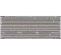 Uss Arizona 1941 Railings (Conçu Pour Les Maquettes Hobby Boss)-Eduard