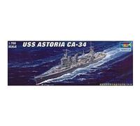 Trumpeter Kit de modélisme USS Astoria CA-34 1942 – Échelle 1:700 TR05743