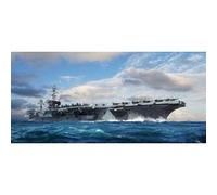 Trumpeter Maquette Porte-avions USS Constellation CV-64 - Kit plastique - 1/700 - Réf. 06715